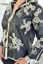 Embroidered Snap Button Leather Shirtembroidered Snap Button Leather Shirt 7K006 - 2