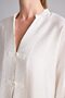 Oversize Hakim Collar Brit Buttoned Long Sleeve Basic Blouse I8515Ax26Au - 4