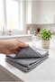 3-Pack Stain-Resistant Microfiber Dust and Kitchen Cleaning Cloth 40X40 cm - 2