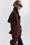 Belted short trench coat - 5