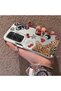 Samsung Galaxy S25 Plus Compatible Leopard Pattern Cheetah Red Lip Cherry Mix Phone Case - 2