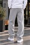 Men's King Lion Figure Printed Casual Sweatpants - Loose Fit Comfortable Cut Two-Thread Sports Trousers - 2