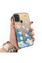 Samsung Galaxy A21S Compatible Submarine World Cartoon Cat Printed Phone Case Shock Absorption