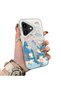 iPhone 17 Compatible Submarine World Cartoon Cat Printed Phone Case Shock Absorption