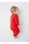 Baby Girl Buttoned Ribbed Fabric Long Sleeve Salopet / Jumpsuit - 3