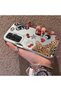 Samsung Galaxy S23 Fe Compatible Leopard Pattern Cheetah Red Lip Cherry Mix Phone Case - 2