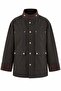 Brown Velvet Collar Pocket Jacket - 2Y5132