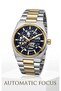 Automatic Steel Case and Cord Great Quality Men's Wrist Watch (New Product) - 5