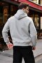 Grimelanj Kangaroo Pocket Hooded Men's Sweatshirt E7218 - 3