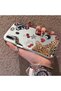 Samsung Galaxy A30/A20 Compatible Leopard Pattern Cheetah Red Lip Cherry Mix Phone Case - 2
