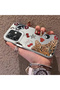 Oppo A3/A3X 4G/5G Compatible Leopard Pattern Cheetah Red Lip Cherry Mix Phone Case - 2