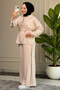 6690 - Stylish, Comfortable, Loose-Fitting Modal Fabric Women's Set with Eyelet Detail - 4