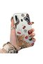 Samsung Galaxy A30/A20 Compatible Leopard Pattern Cheetah Red Lip Cherry Mix Phone Case
