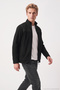 Regular Fit Garnili High Collar Warm Fleece Coat Men's Fleece Coat 59060443 - 4