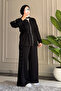 6690 - Stylish, Comfortable, Loose-Fitting Modal Fabric Women's Set with Eyelet Detail - 3