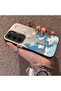 Samsung Galaxy S23 Compatible Submarine World Cartoon Cat Printed Phone Case Shock Absorption - 2