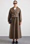 Shawl Collar Side Buckle Crop Jacket Vi̇zon 8294 - 2