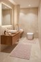 Raye Beige Cotton Woven 2-Piece Bath Mat |   Washable Non-Slip, Latex Base (60X100 + 50X60) - 3