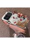 Redmi K90 5g Compatible Leopard Pattern Cheetah Red Lip Cherry Mix Phone Case - 2