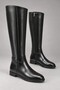 Veyona Zippered Flat Sole Casual Women's Riding Boots