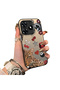 Tecno Spark 10 Pro Compatible Leopard Pattern Cheetah Red Lip Cherry Mix Phone Case