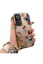 Redmi K50 Ultra Compatible Leopard Pattern Cheetah Red Lip Cherry Mix Phone Case