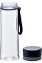 10-01101 Aveo Water Bottle 0.6L Clear & Grey – Leakproof - Wide Opening For Easy Fill - Bpa-Free - Smooth Drinking Spout - Stain And Smell Resistant - Dishwasher Safe - 3