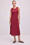 Sleeveless Bicycle Neck Lining Dress - 3