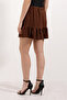 1884 Knitted Mini Skirt - Brown - 4