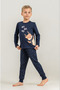 Boy's Long Sleeve Pajama Set (with Socks as a Gift)