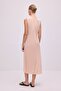 Sleeveless Bicycle Neck Lining Dress - 3