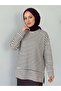 Striped Oysho Tunic-Purple