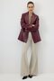 Leather Blazer Jacket - 2