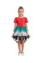 UAE National Day Celebration Flutter-Sleeve Tutu Dress