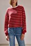 Soft Textured Striped Sweater - 3