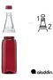 Fresco Twist & Go Water Bottle 0.7L Burgundy Red – Two-Way Leakproof Lid For Easy Filling And Cleaning - Carbonated Beverage Friendly - Bpa-Free - Smooth Drinking Spout - Dishwasher Safe - 5