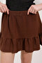 1884 Knitted Mini Skirt - Brown - 3
