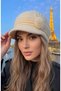 Accessories Decorated Knitwear Women's Beanie with Visor - 2