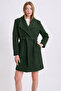 Green Cashmere Coat - 3