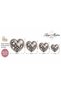 Eta Disco Heart Woven Base Decorative Carpet Eta4223 - 5