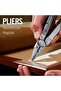 Rebar Multi-Tool - 17 All-Tools for DIY & Camping, Black Stainless Steel, Brown - 3