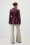 Leather Blazer Jacket - 6