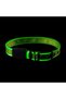 NiteDog Rechargeable LED Collar, USB Rechargeable Light Up Dog Collar w/Metal Buckle, Water Resistant, Large, Lime - 4