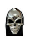 Halloween Silver Skull Mask - 3