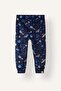 Space Printed Velur 2-Piece Set for Baby Boy (26 Cw) - 4