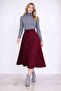 Women's Belt-Detail Woven Skirt - 4