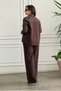Denim Detailed Tracksuit Set with Snap Fasteners on the Front - 7