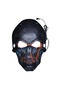 Halloween Light-Up Skull Mask, Black - 2