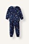 Space Printed Velur 2-Piece Set for Baby Boy (26 Cw)