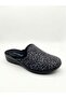 Women's Leopard Patterned Fabric Comfortable House Slippers - 3